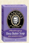 Grandpa's Shea Butter Soap Lavender & Vanilla (1x3.25 Oz)