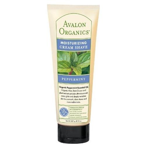Avalon Peppermint Moist Shave Cream (1x8 Oz)
