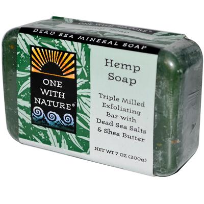One With Nature Hemp Soap (7Oz)