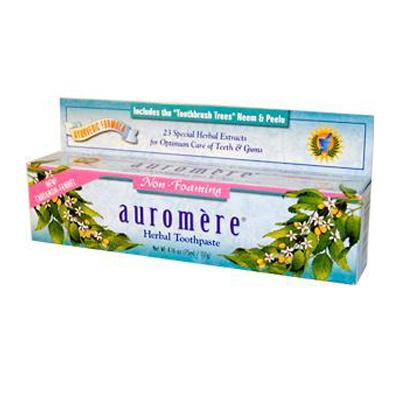 Auromere Cardamom Fennel Non-Foaming Ayurvedic Toothpaste (1x4.16 Oz)