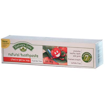 Nature's Gate Cherry Gel Toothpaste For Kids (6x5 Oz)