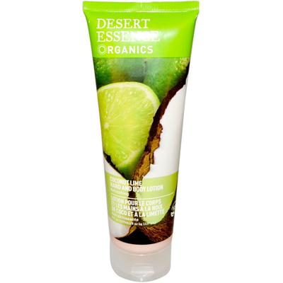 Desert Essence Coconut Lime Hand & Body Lotion (8 Oz)