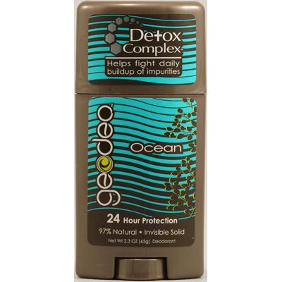 Geo-Deo Natural Deodorant Stick with Detox Complex Ocean (1x2.3 Oz)
