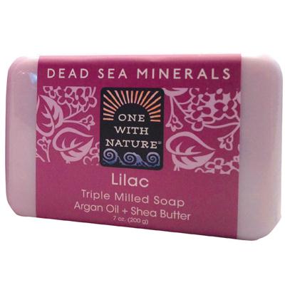 One With Nature Lilac Bar Soap (1x7 Oz)