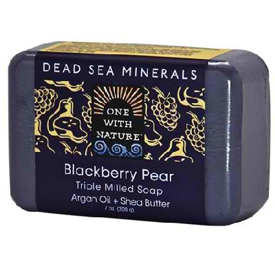 One With Nature BlackBerry Pear Soap (1x7OZ )