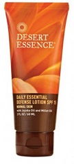 Desert Essence Daily Essential Defense Lotion SPF15 (2 Oz)